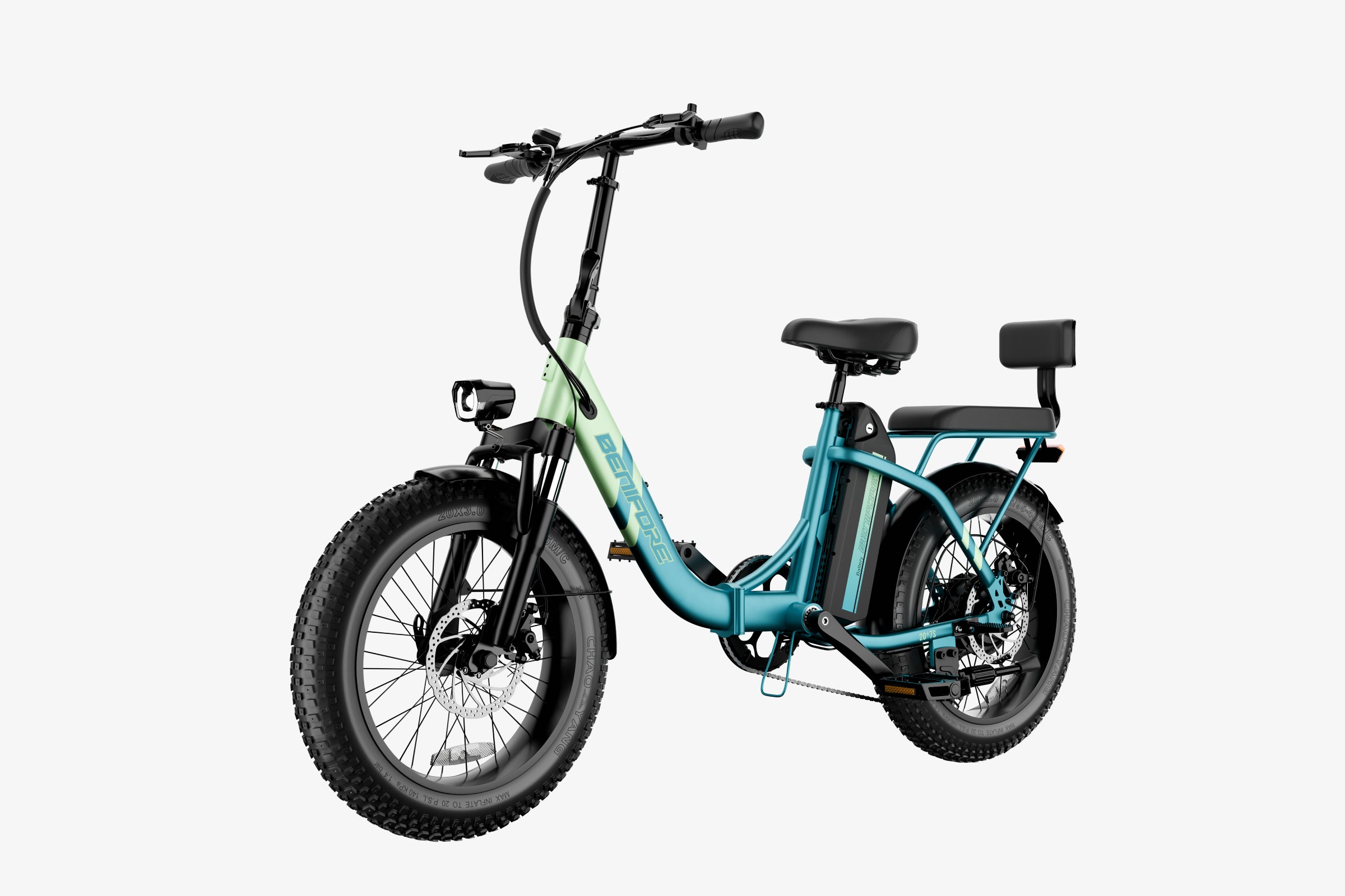 luckeep c23 folding two seater electric bike