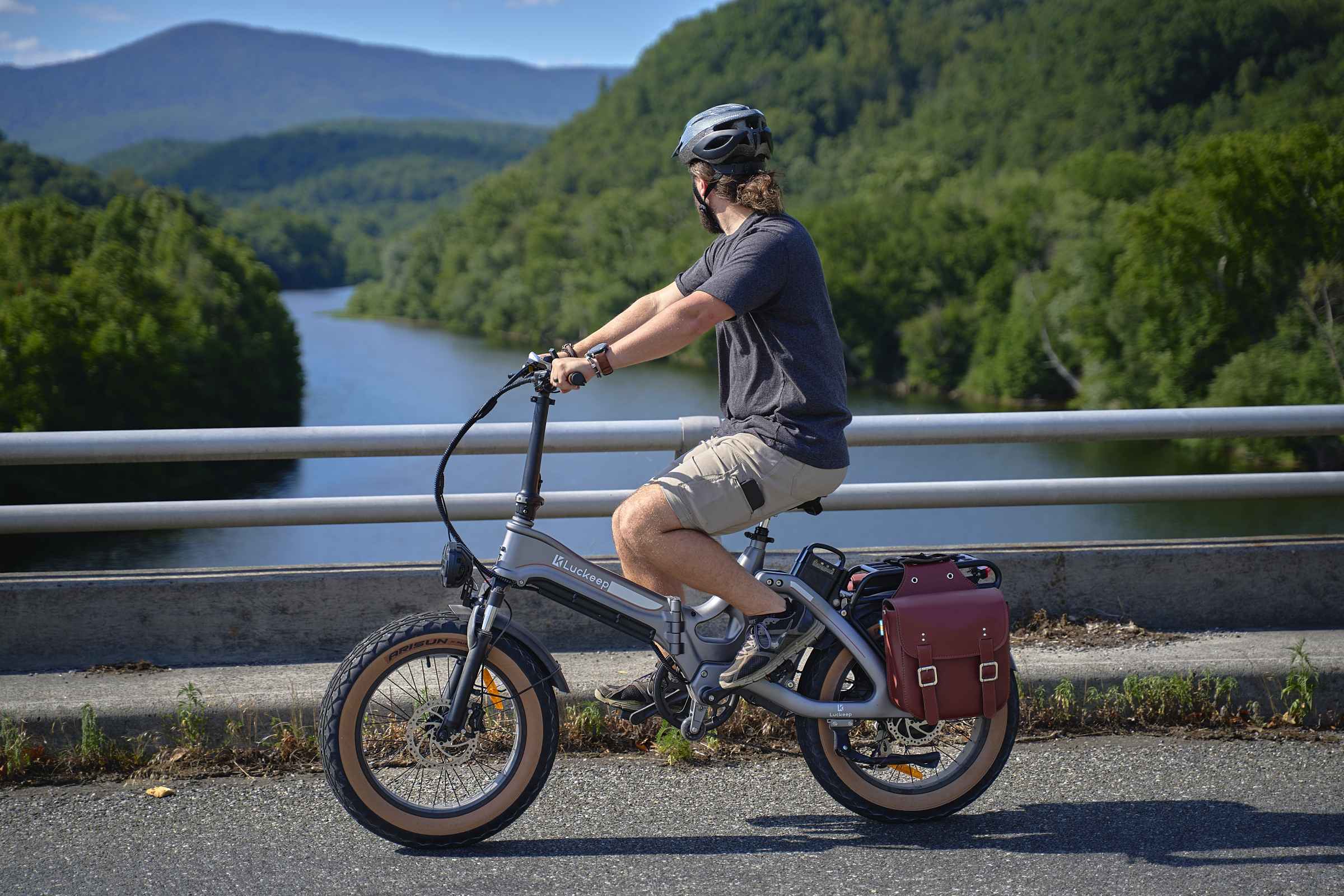 fat tire folding electric bike