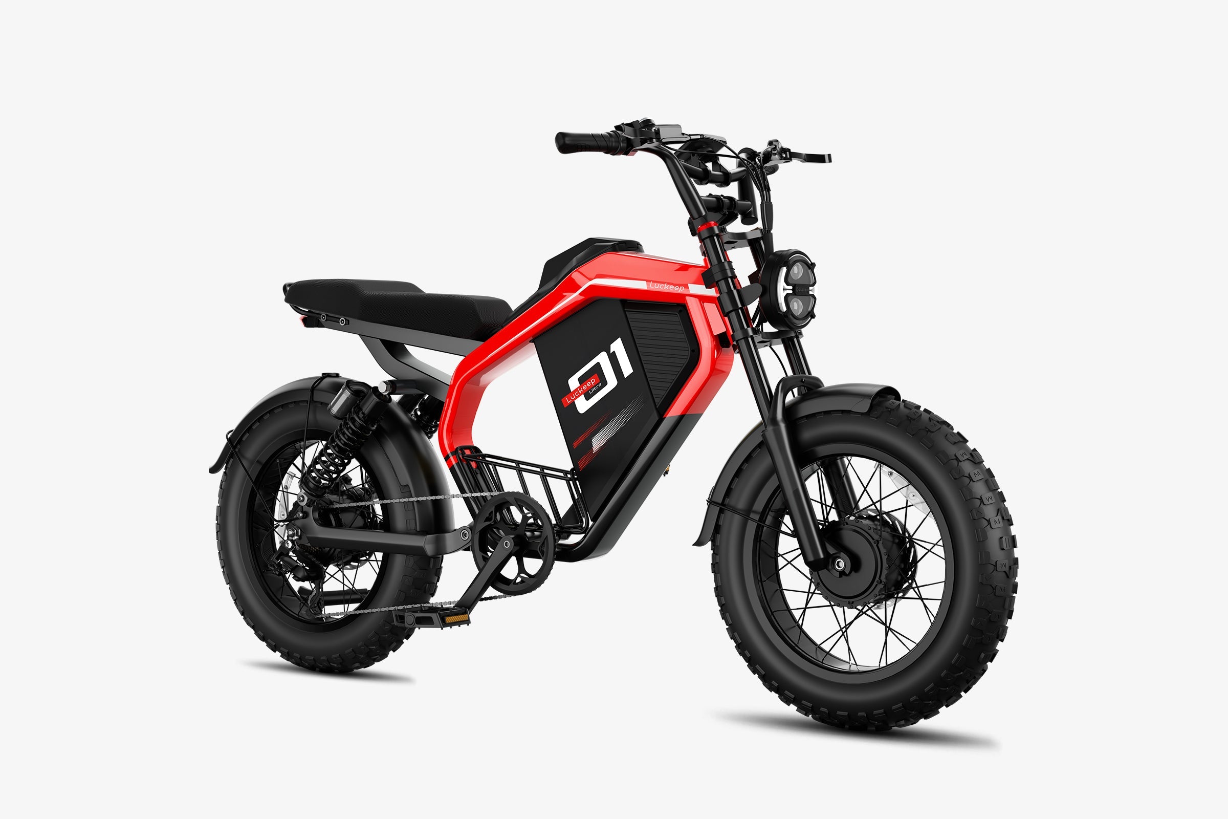Luckeep M5 Ultra Electric Moped – Dual 1000W Motors, 32MPH