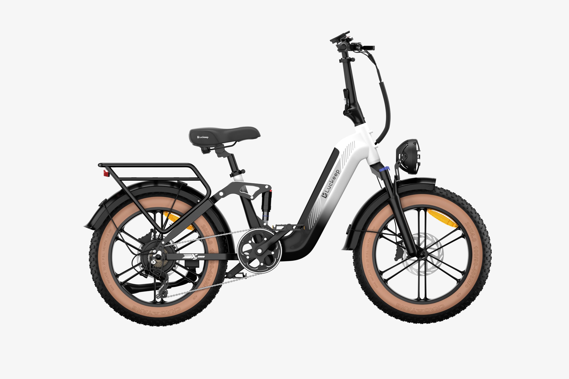 luckeep x3 electric bike with shocks