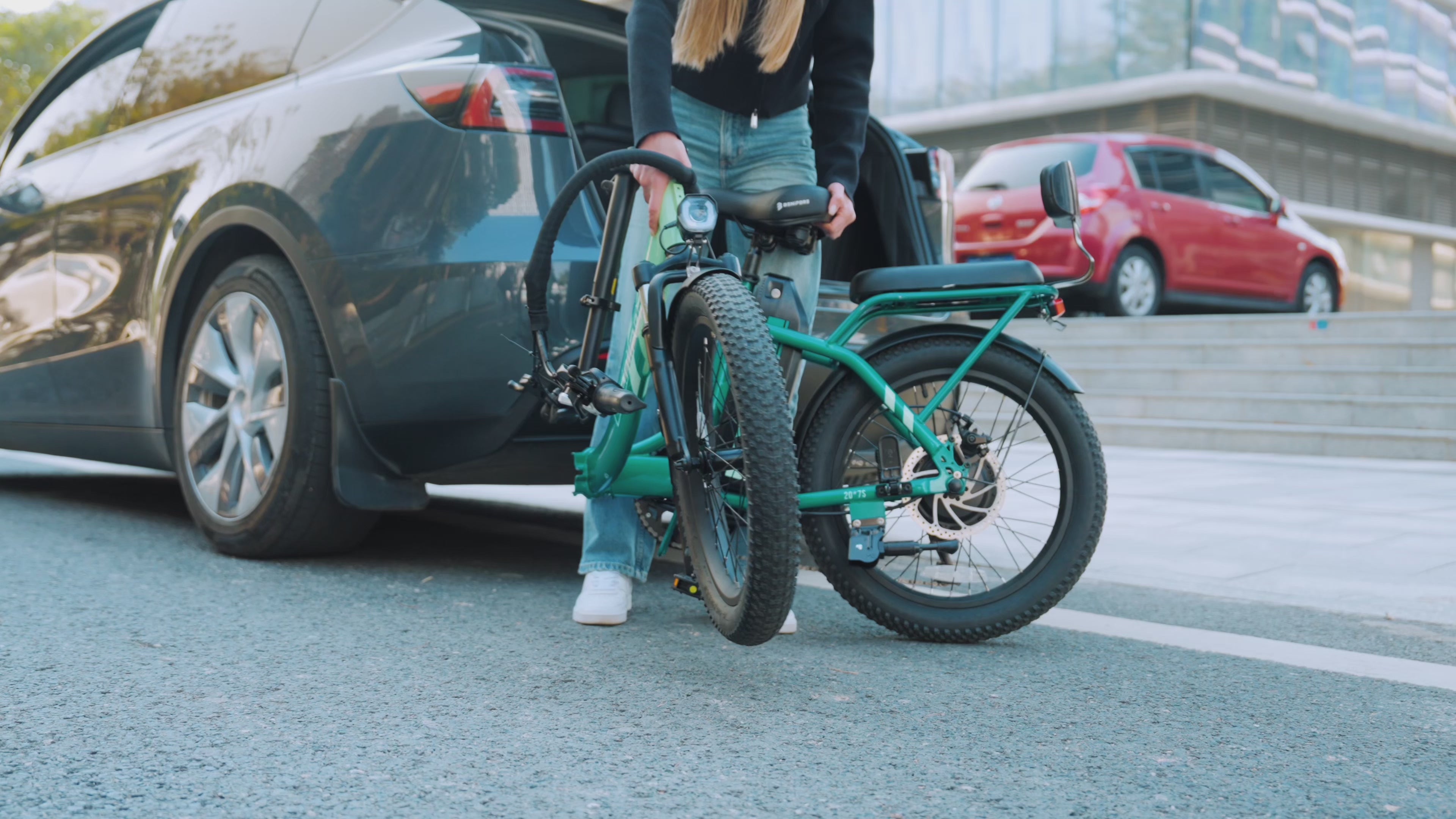 luckeep c23 folding electric bike