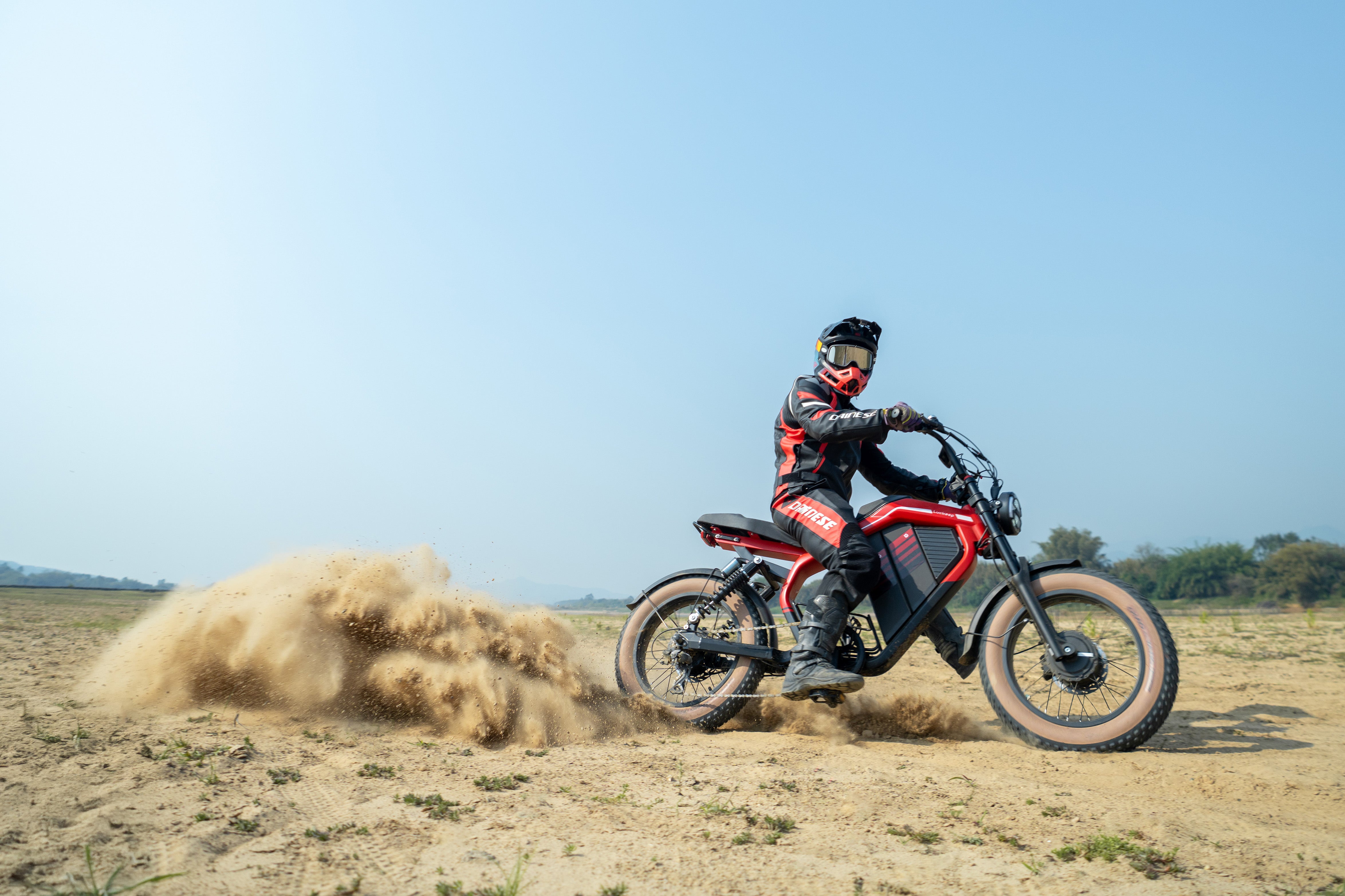 Introducing the M5 Full Suspension Electric Dirt Bike - Luckeep