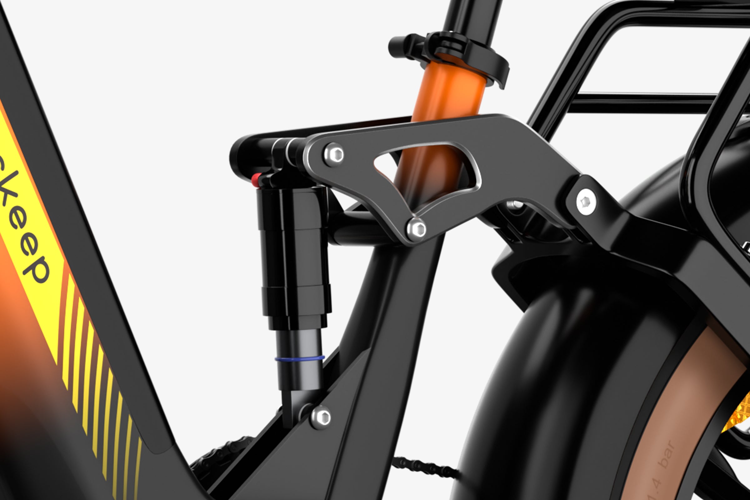 Air, Four-Bar Linkage Suspension