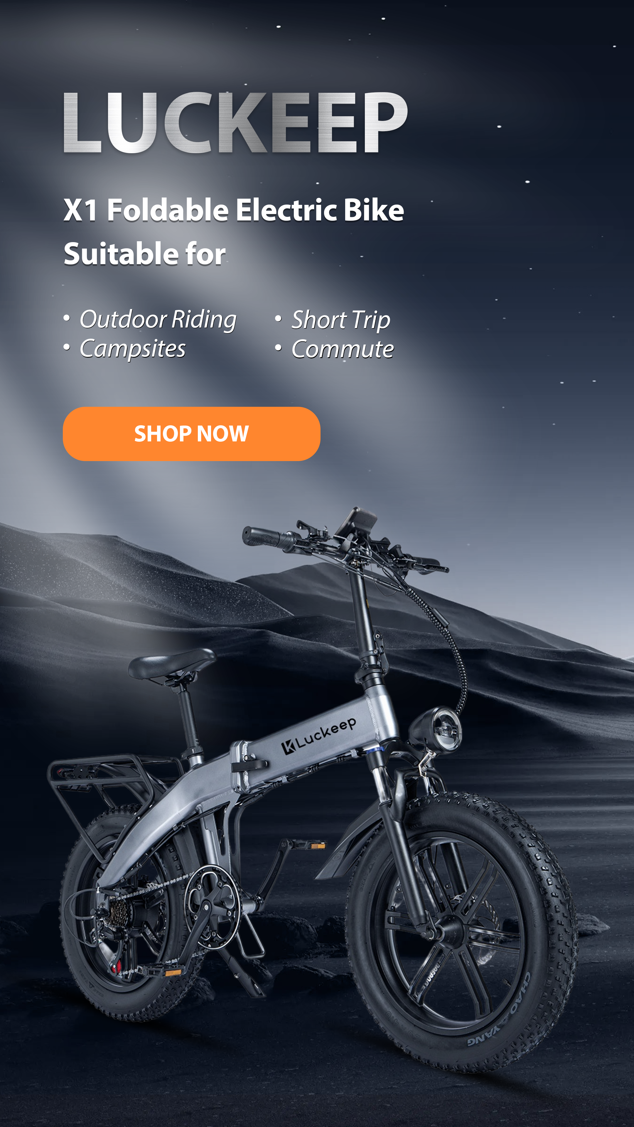 Luckeep Electric Bicycle Enjoy your cycling life