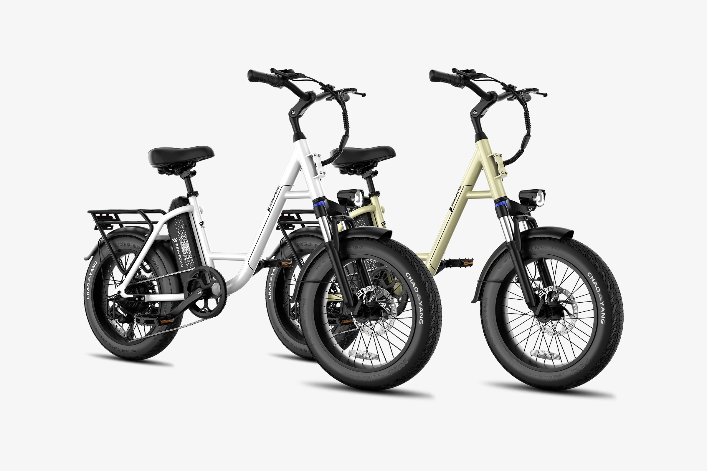 Luckeep C27 Combo - Minimalist Urban Commuter Fat-tire Electric