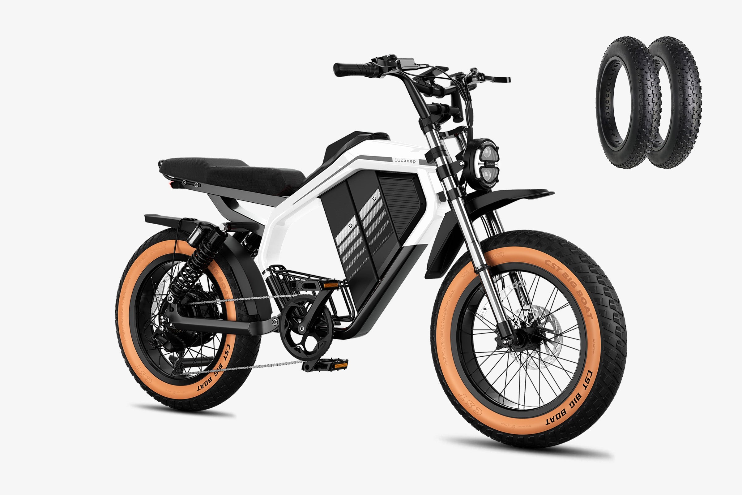 Luckeep M5 max Electric Bike – 2000W Peak Power, 52V 37.5MPH