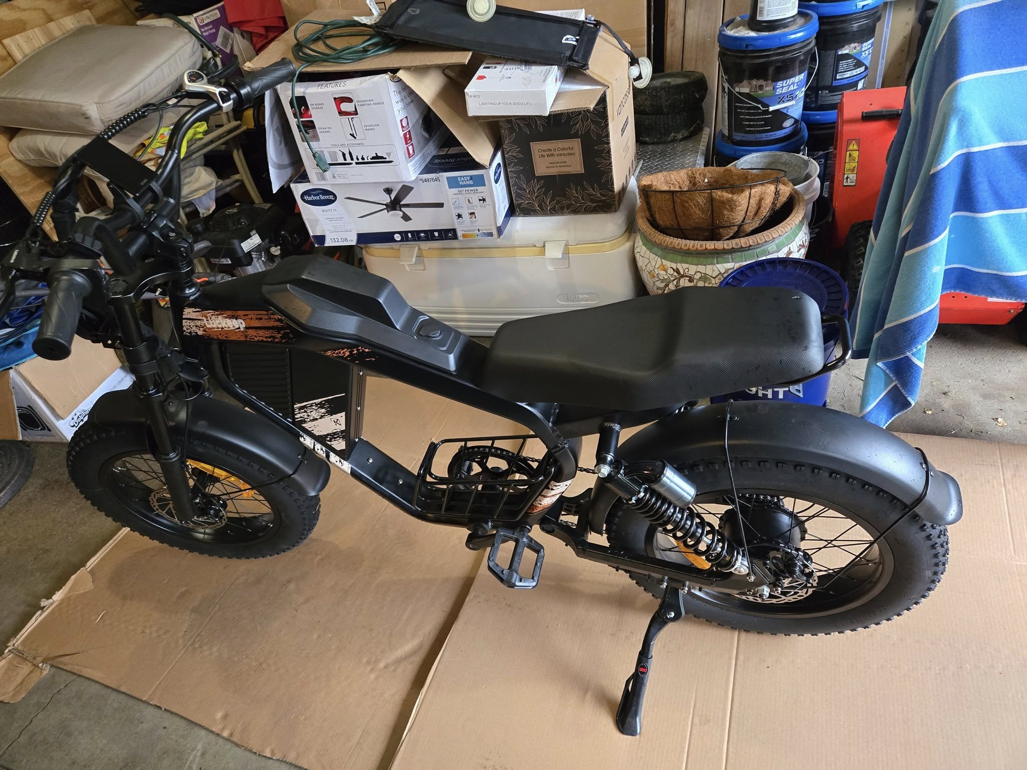Luckeep M5 Electric Bike-1500W Peak Motor, 48V15AH, 28MPH