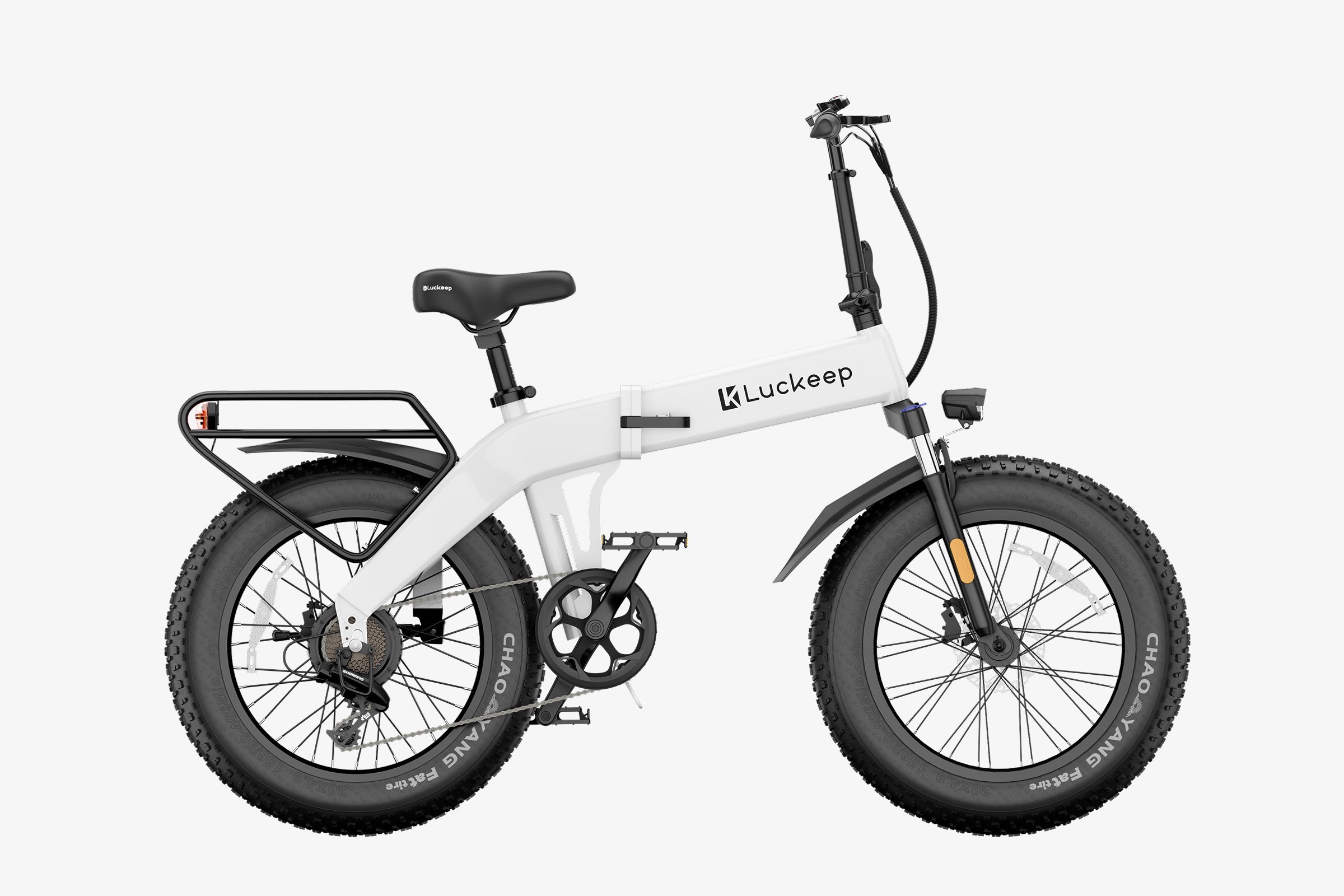 Luckeep X1 Lite Folding E-Bike – 1400W Peak, 60-Mile Range