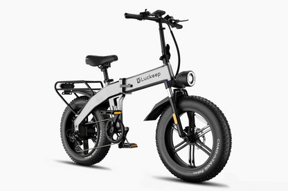 luckeep x1 lite 750 watt folding fat tire ebike