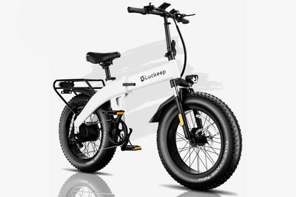 luckeep x1 lite 750 watt folding fat tire ebike