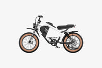 Luckeep M5 Max blanca - perfil izquierdo
