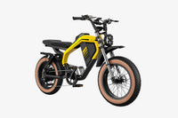 Luckeep M5 Max amarilla - vista trasera