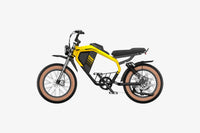 Luckeep M5 Max amarilla - perfil izquierdo