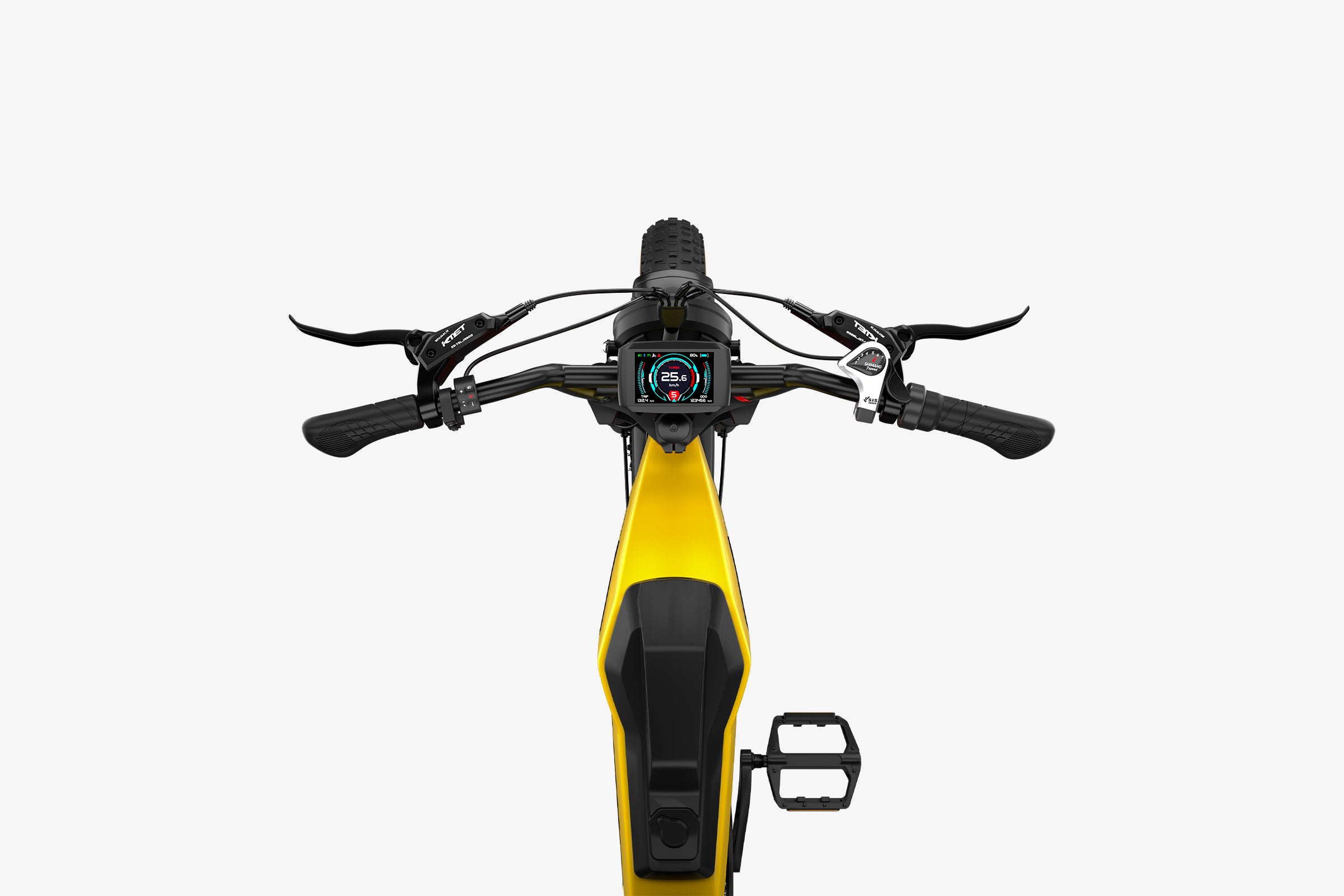 electric motorbike overlooking