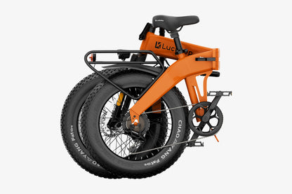 luckeep x1 lite 750 watt folding fat tire ebike