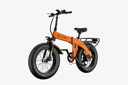 luckeep x1 lite 750 watt folding fat tire ebike