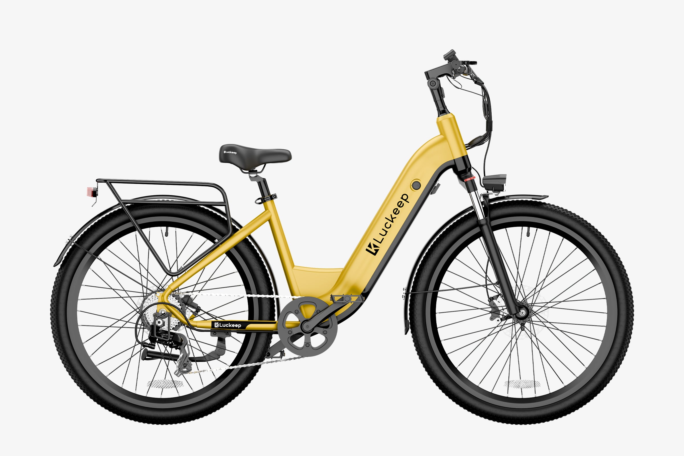 luckeep x2 long range comfy road ebike yellow