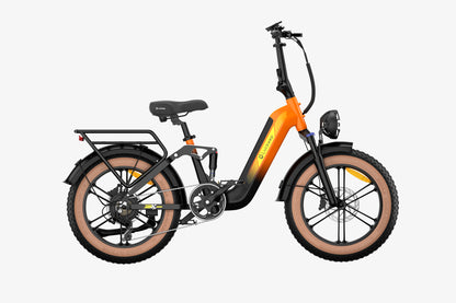 luckeep x3 electric bike with shocks