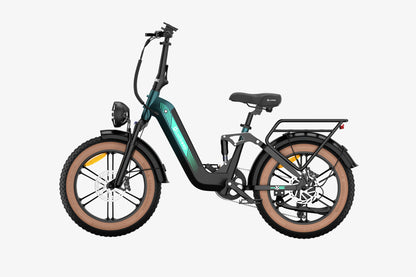 luckeep x3 fat tire full suspension electric bike