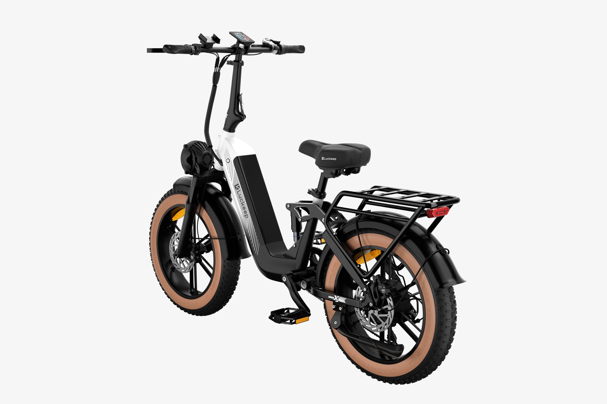 luckeep x3 full suspension electric bike with torque sensor